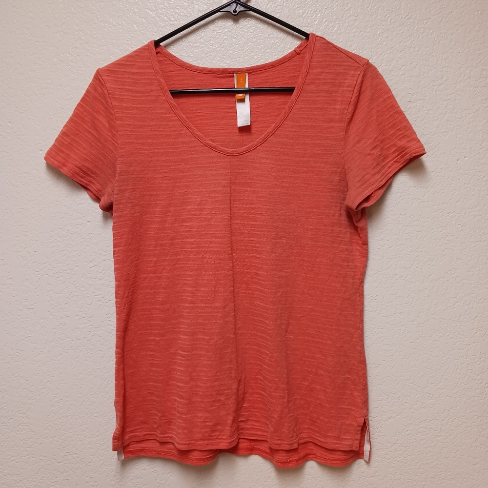 Orange Striped T-shirt 🍊